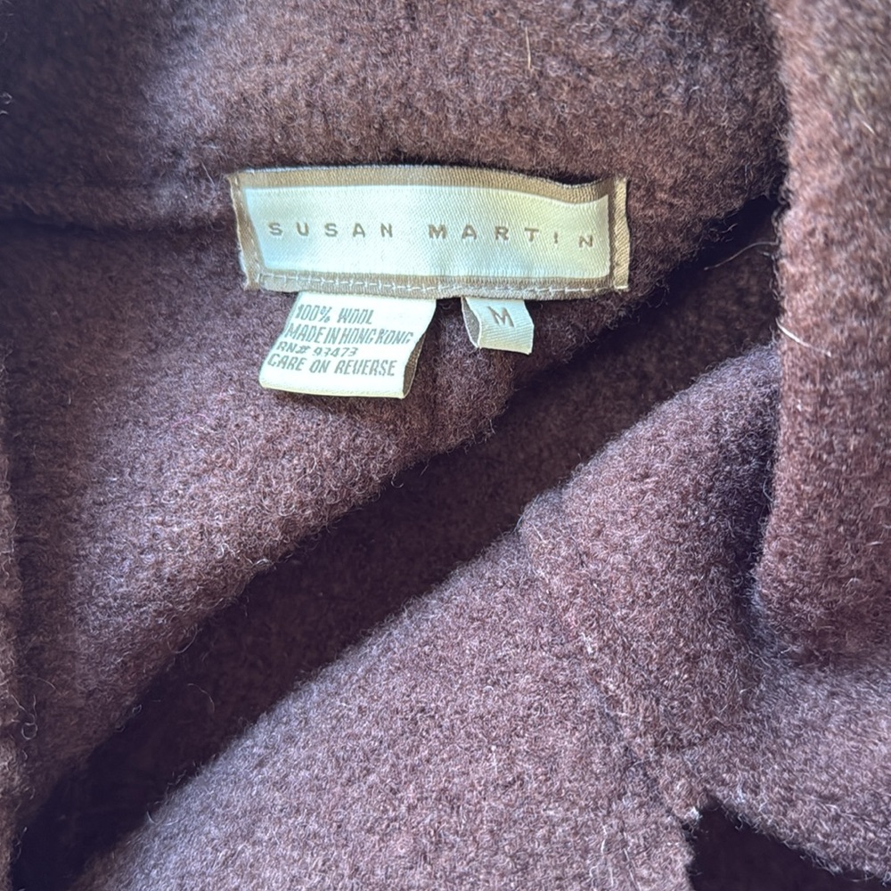 Brown Wool Jacket - image 4